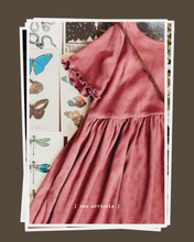Load image into Gallery viewer, Belinda Dress in Dried Rosehip Pointelle