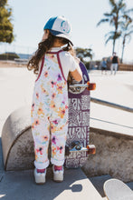 Load image into Gallery viewer, Hopscotch Romper in Fuchsia Watercolor