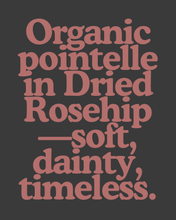 Load image into Gallery viewer, Belinda Dress in Dried Rosehip Pointelle