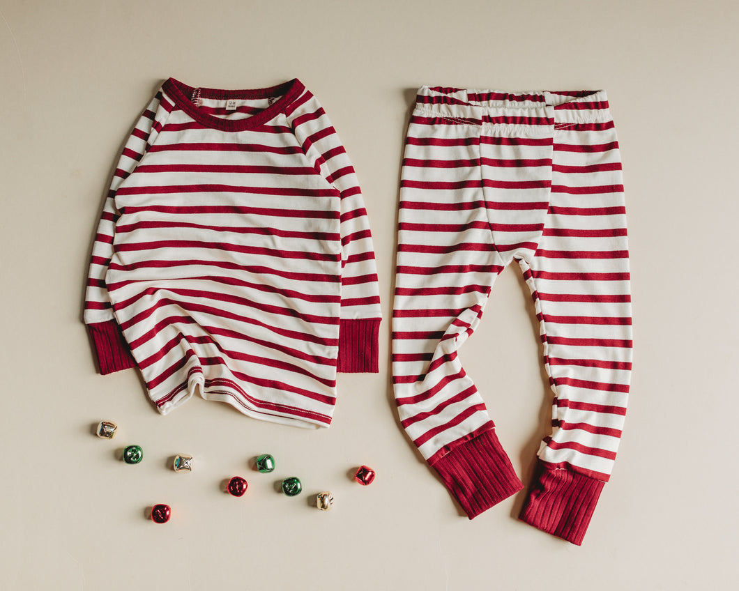 Staple Set in Candy Cane Stripe