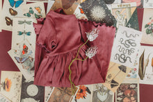 Load image into Gallery viewer, Belinda Dress in Dried Rosehip Pointelle