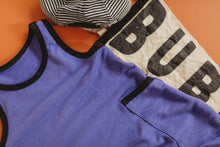 Load image into Gallery viewer, Barefoot Romper in Periwinkle