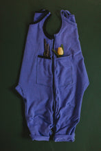 Load image into Gallery viewer, Barefoot Romper in Periwinkle