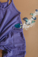 Load image into Gallery viewer, Mini Seaside Romper in Periwinkle
