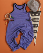 Load image into Gallery viewer, Barefoot Romper in Periwinkle