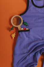 Load image into Gallery viewer, Barefoot Romper in Periwinkle