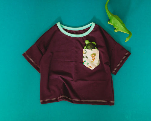 Reptile Boxy Tee
