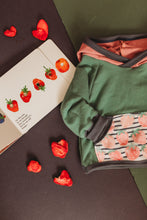 Load image into Gallery viewer, Crossover Hoodie in Strawbaby