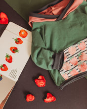 Load image into Gallery viewer, Crossover Hoodie in Strawbaby