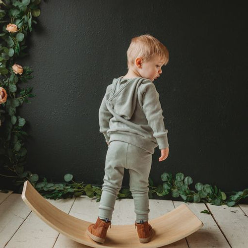 Skinnies in Eucalyptus Rib