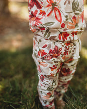 Load image into Gallery viewer, Joggers in Merlot Floral