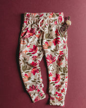 Load image into Gallery viewer, Joggers in Merlot Floral