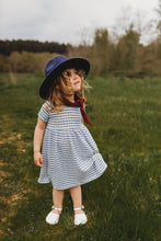 Load image into Gallery viewer, Belinda in Denim Stripe