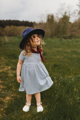 Belinda in Denim Stripe