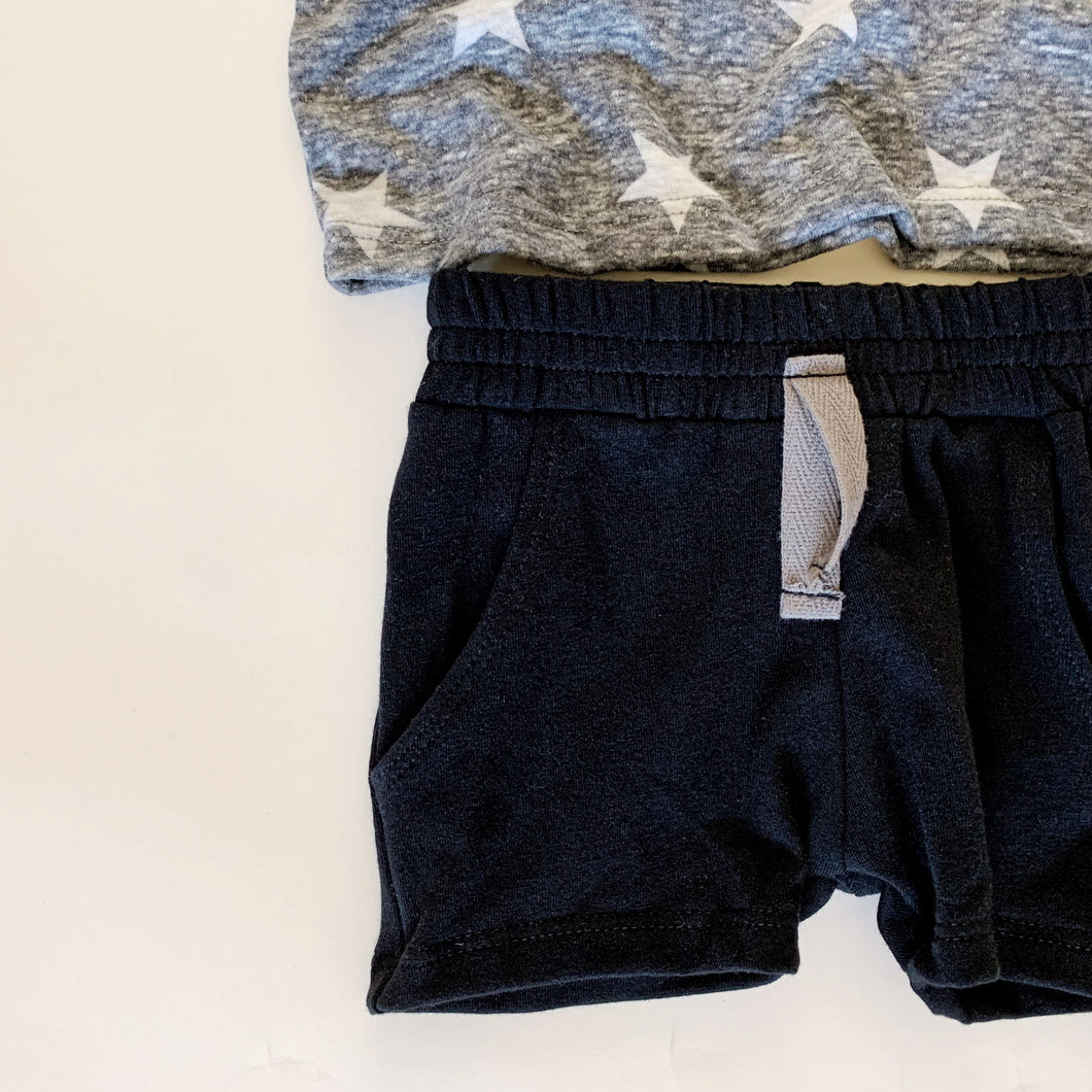 Jogger shorts in Black