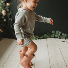 Load image into Gallery viewer, Campfire Hoodie in Eucalyptus Waffle