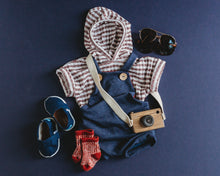 Load image into Gallery viewer, Newsies in Heathered Navy