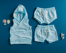 Load image into Gallery viewer, Hooded Tank in Seaspray