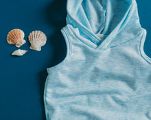 Load image into Gallery viewer, Hooded Tank in Seaspray