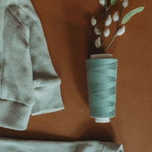 Load image into Gallery viewer, Campfire Hoodie in Eucalyptus Waffle