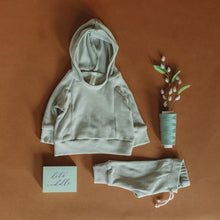 Load image into Gallery viewer, Campfire Hoodie in Eucalyptus Waffle