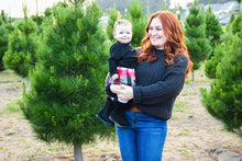 Load image into Gallery viewer, Dolman in Black Swiss Dot